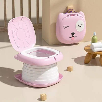 Toilettes pour bébés مقعد مرحاض قابل للطي للأطفال