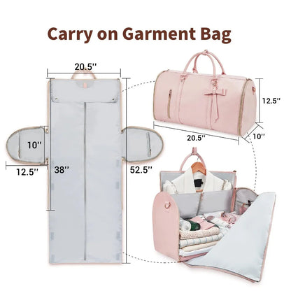 Sac de voyage portable حقيبة ملابس قابلة للتحويل