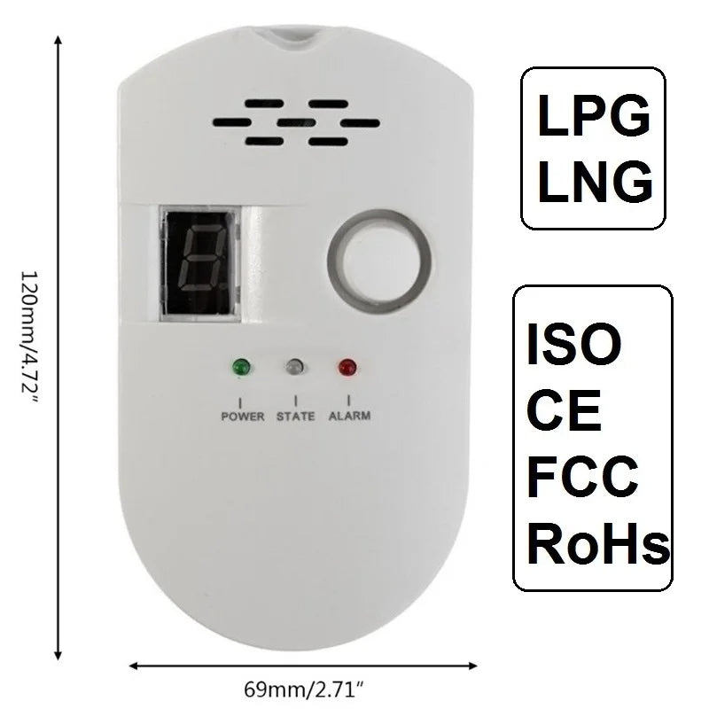 gas alarm كاشف تسرب الغاز