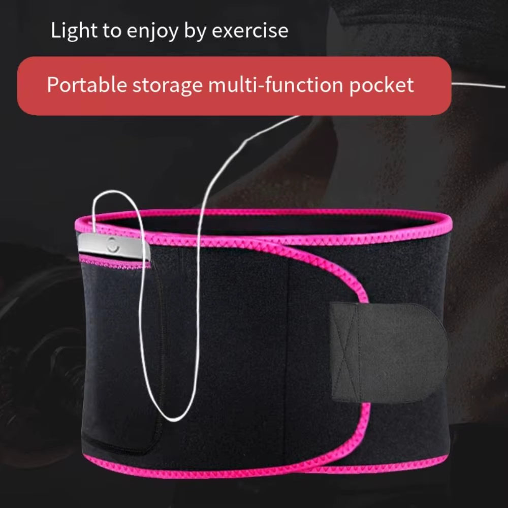 Ceinture élastique avec poches pour téléphone حزام خصر مطاطي مع جيوب للهاتف