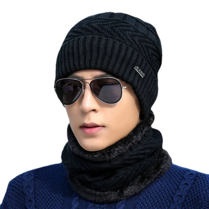 Chapeaux écharpe طقم قبعة ووشاح شتوي
