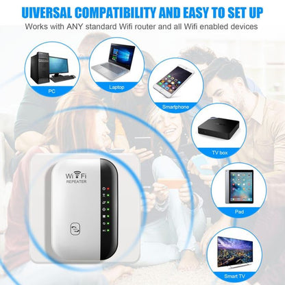Wireless-N WiFi Repeater مكرر إشارة واي فاي لاسلكي