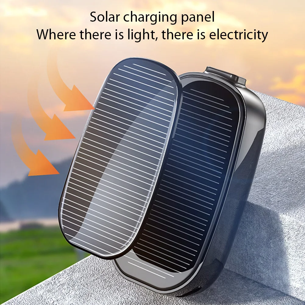 شاحن بطارية صغير بالطاقة الشمسية - mini power bank