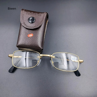 Lunettes de myopie نظارات قابلة للطي للرجال والنساء