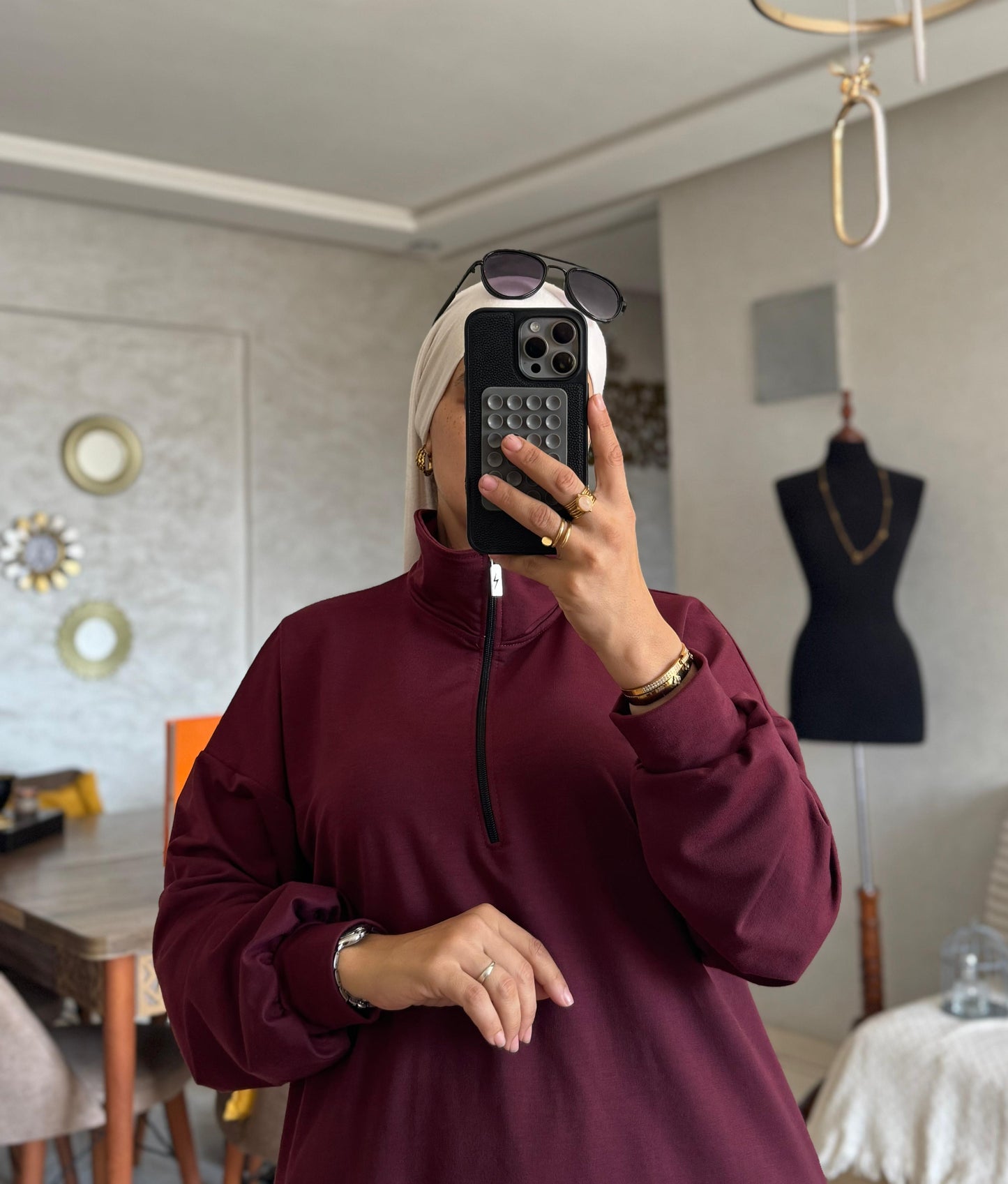 Survêtement Femme en Tissu Moutonné – Ensemble Confortable & Tendance