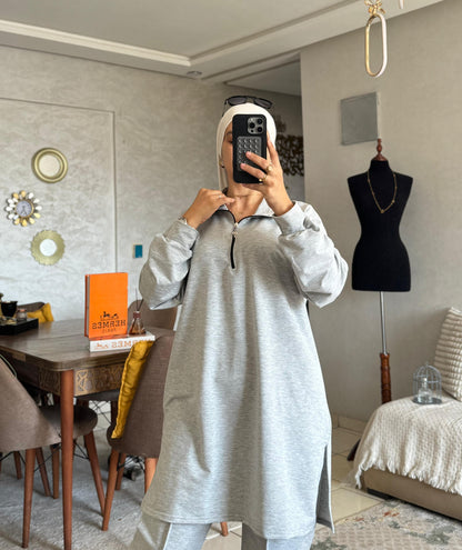 Survêtement Femme en Tissu Moutonné – Ensemble Confortable & Tendance