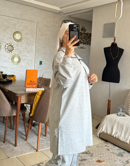 Survêtement Femme en Tissu Moutonné – Ensemble Confortable & Tendance