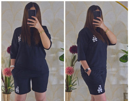 Ensemble Femme Été T-shirt & Short – Léger & Confortable