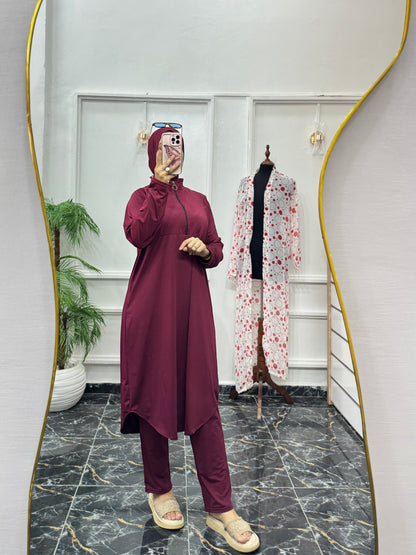 Burkini Femme Yanez – Ensemble Modeste & Confortable