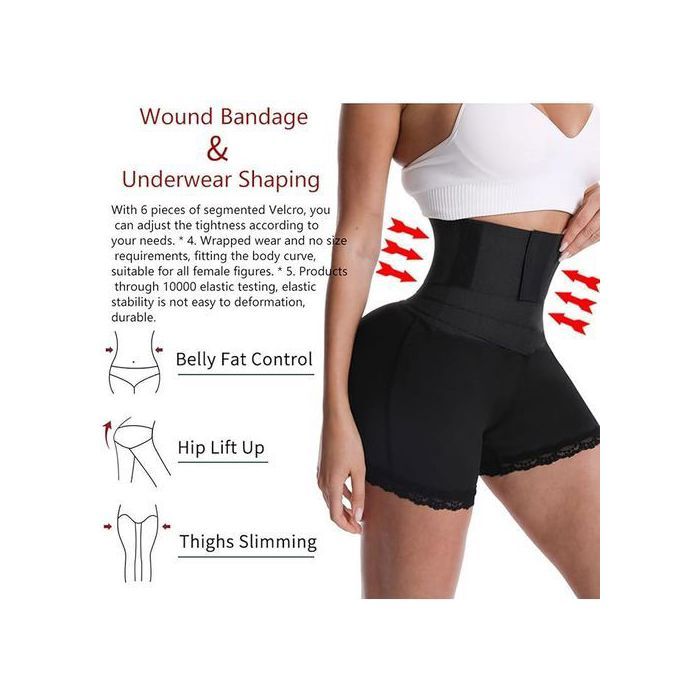 Shapewear 2 en 1 ملابس داخلية لتشكيل الجسم 2 في 1