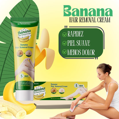Crème dépilatoire KORMESIC Smooth Banana KORMESIC كريم مزيل شعر ناعم على الموز