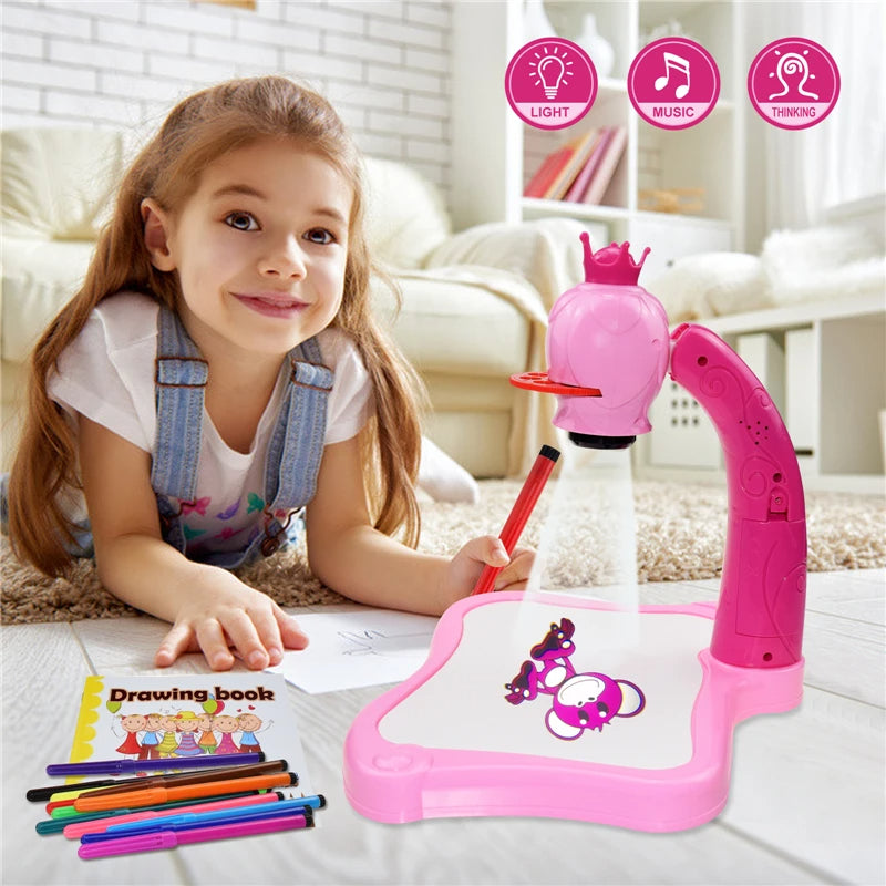 Table à dessin pour enfants طاولة رسم فنية للأطفال