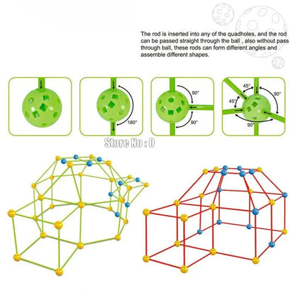 Kit de construction مجموعة خيمة بناء للأطفال