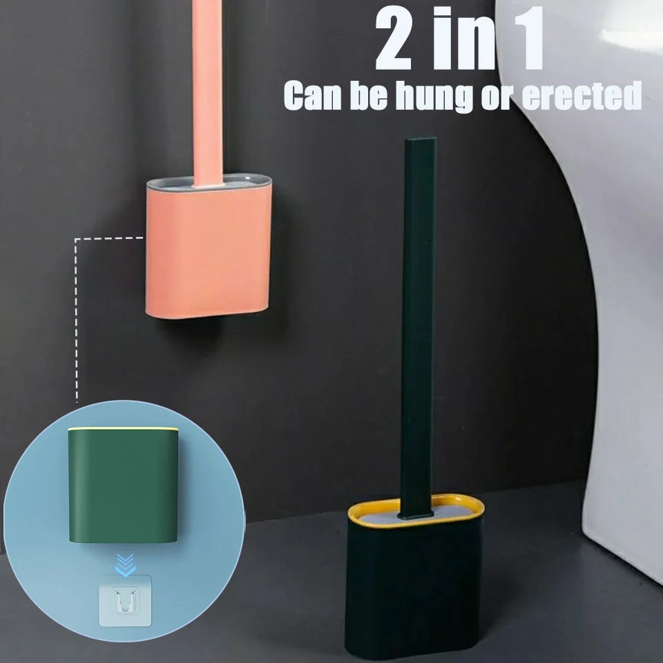 Brosse de Toilette فرشاة تواليت سيليكون