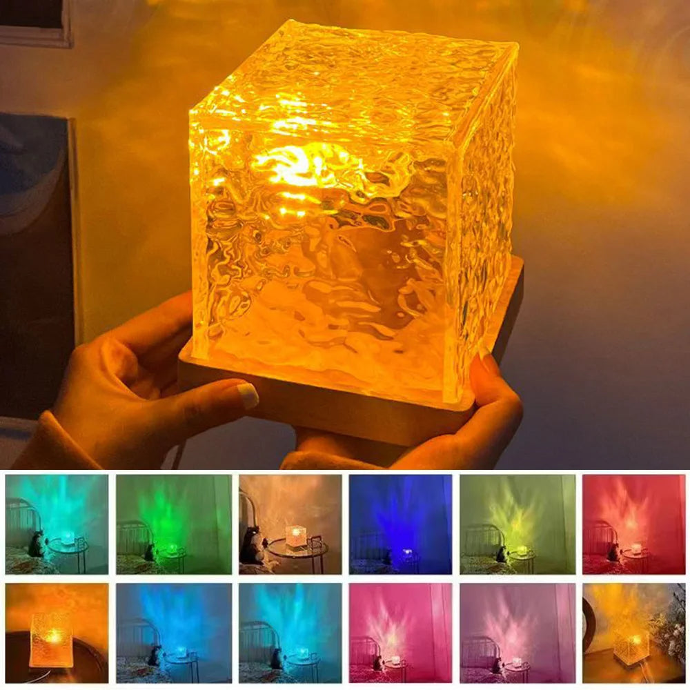 Projecteur Rotatif مصباح بإضاءة دوارة 16 لونًا