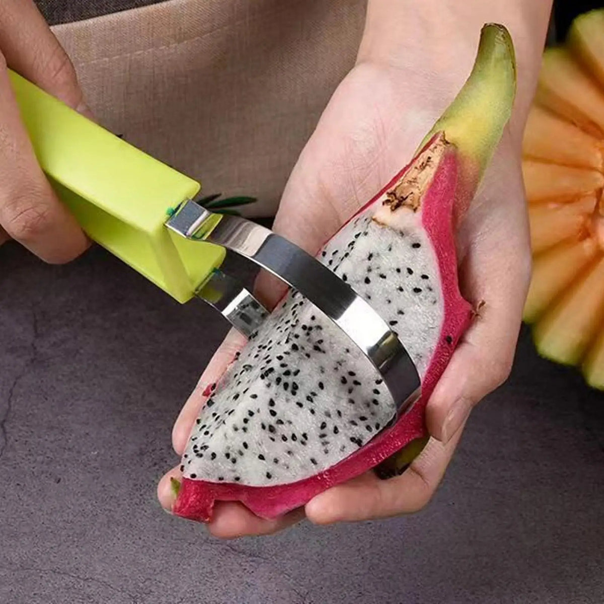 Pelle à fruits 3 en 1ملعقة حفر فواكه