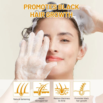 Savon pour cheveux noirs صابون