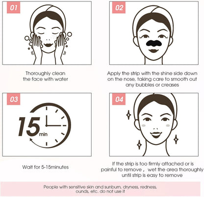 masque de nez purifiant شرائط تنظيف للرؤوس السوداء