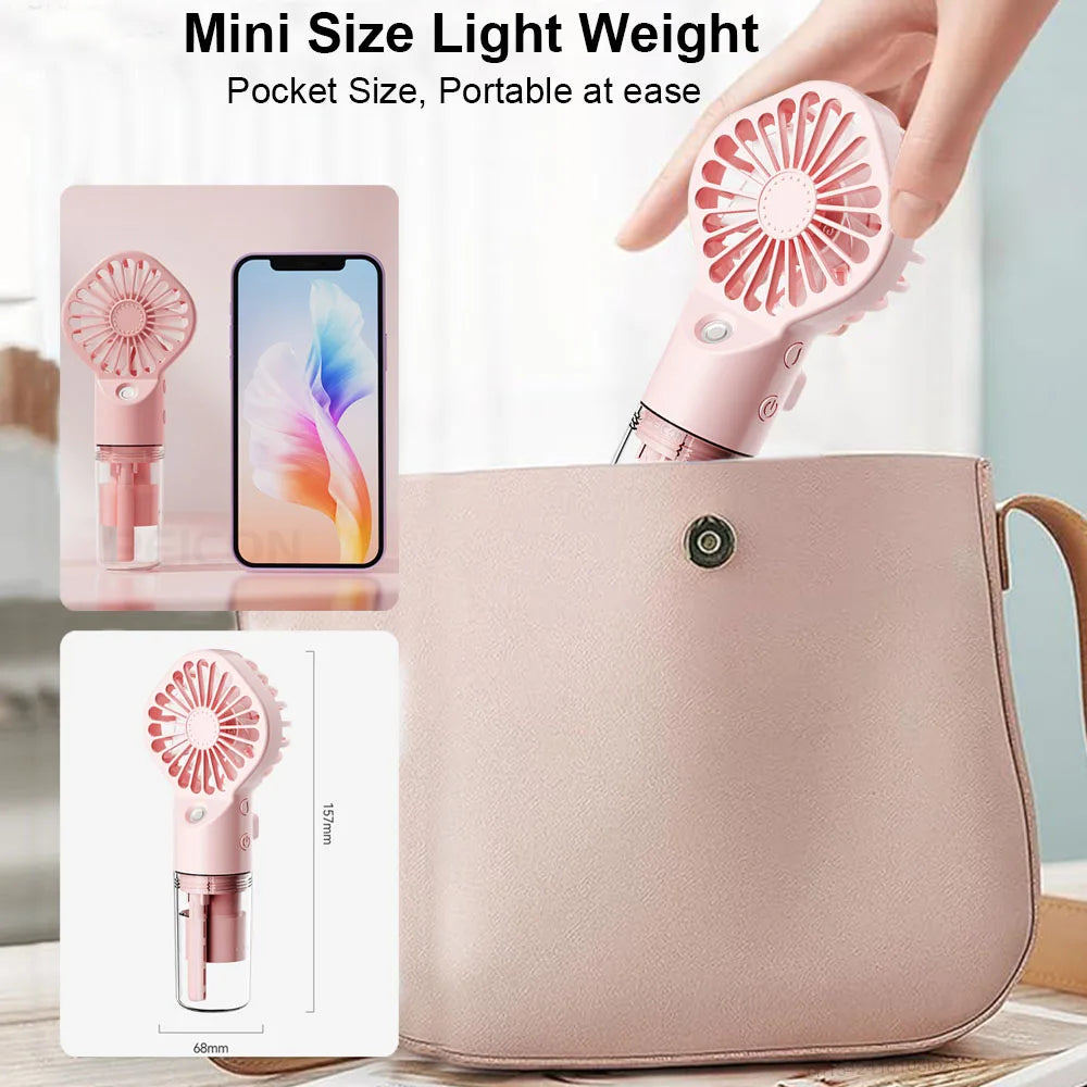 Fan portable مروحة رش ماء