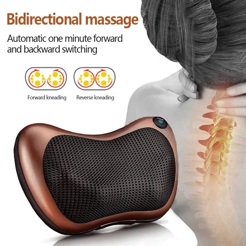 Car and Home Massage Pillow وسادة مساج للسيارة والمنزل