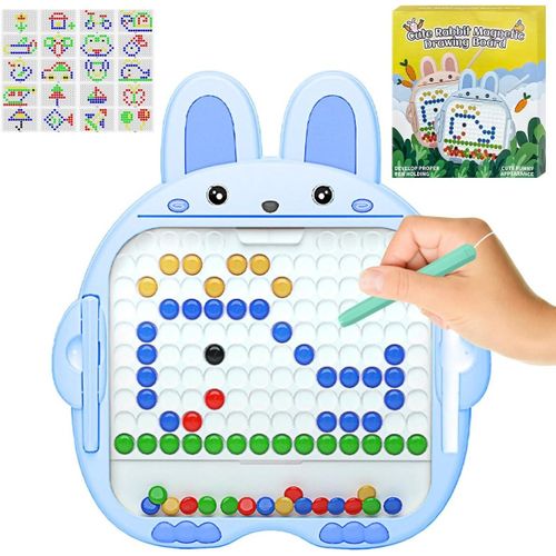السبورة المغناطيسية التعليمية – تصميم أرنب -Planche à dessin magnétique lapin