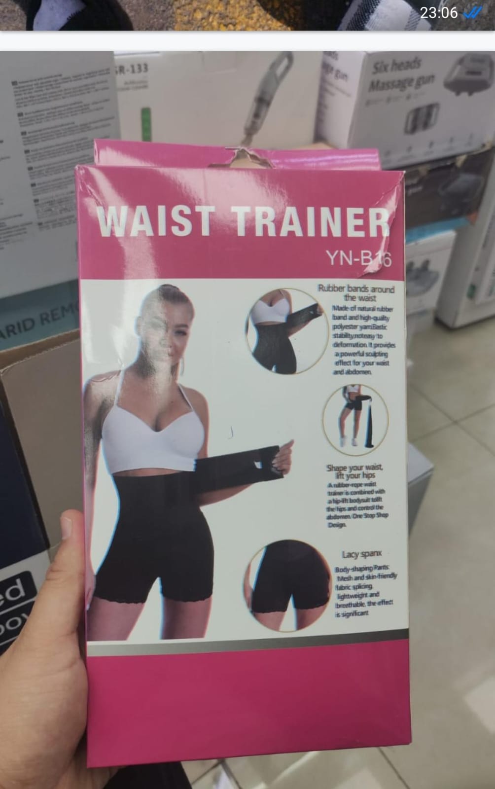 Shapewear 2 en 1 ملابس داخلية لتشكيل الجسم 2 في 1
