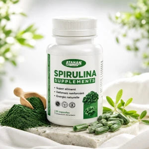 ATANAN Spirulina مكمل غذائي طبيعي من سبيرولينا