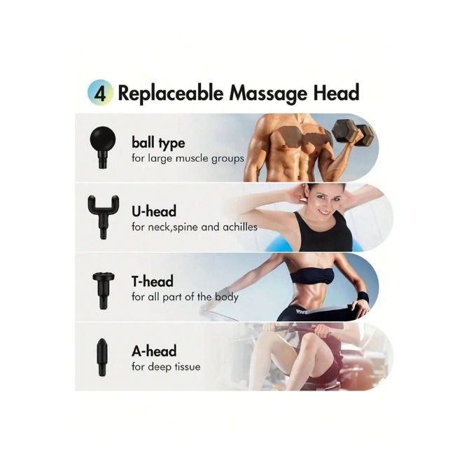 Mini Pistolet De Massageمسدس تدليك العضلات الاحترافي