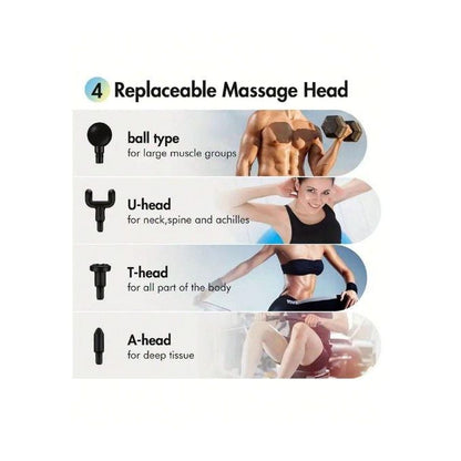 Mini Pistolet De Massageمسدس تدليك العضلات الاحترافي