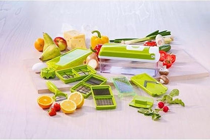 nicer dicer قطاعة خضروات وفواكه من 13 قطعة