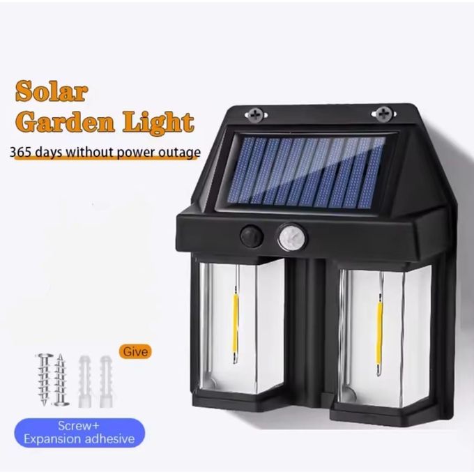 LED solaire مصباح يعمل بالطاقة الشمسية