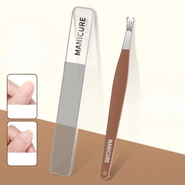 Kit de Manucure Complet avec Étui de Rangement | MATJARRA