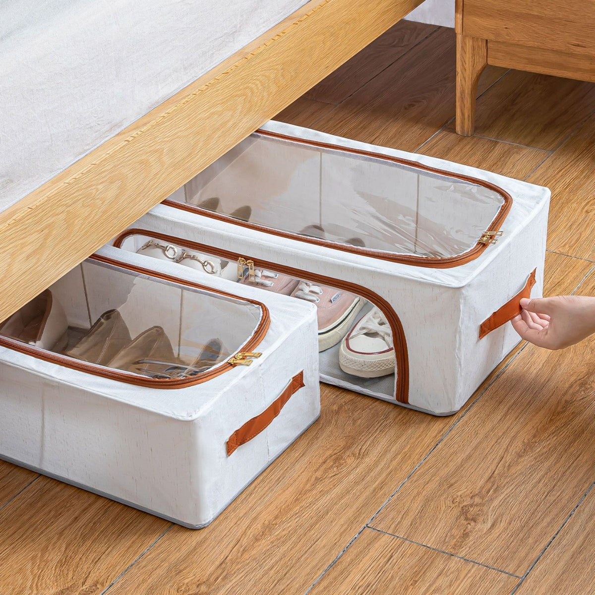 Boîte de rangement pliable منظم ملابس تحت السرير