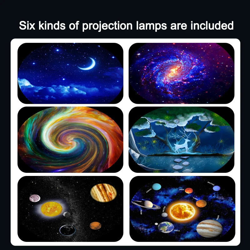 focusing projection مصباح سماء مرصعة بالنجوم