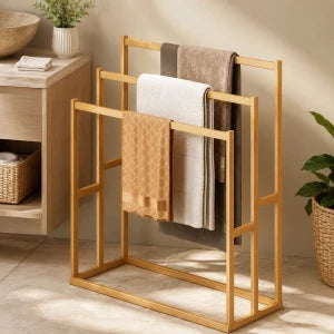 Porte-serviettes رف مناشف أرضي مقاوم للماء