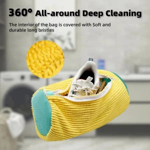 sac à chaussures en filet حقيبة غسيل أحذية شبكية