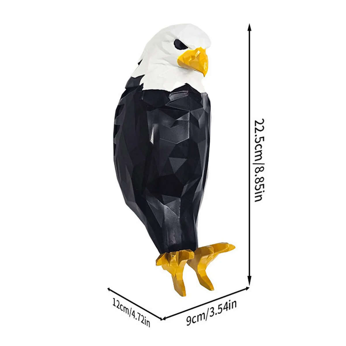 مصباح حائط ديكوري على شكل نسر LED - Applique murale Aigle Royal avec lumière œil de lion