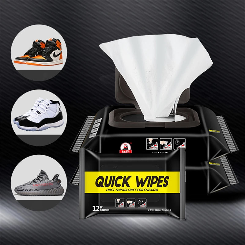 quick wipes مناديل تنظيف الأحذية