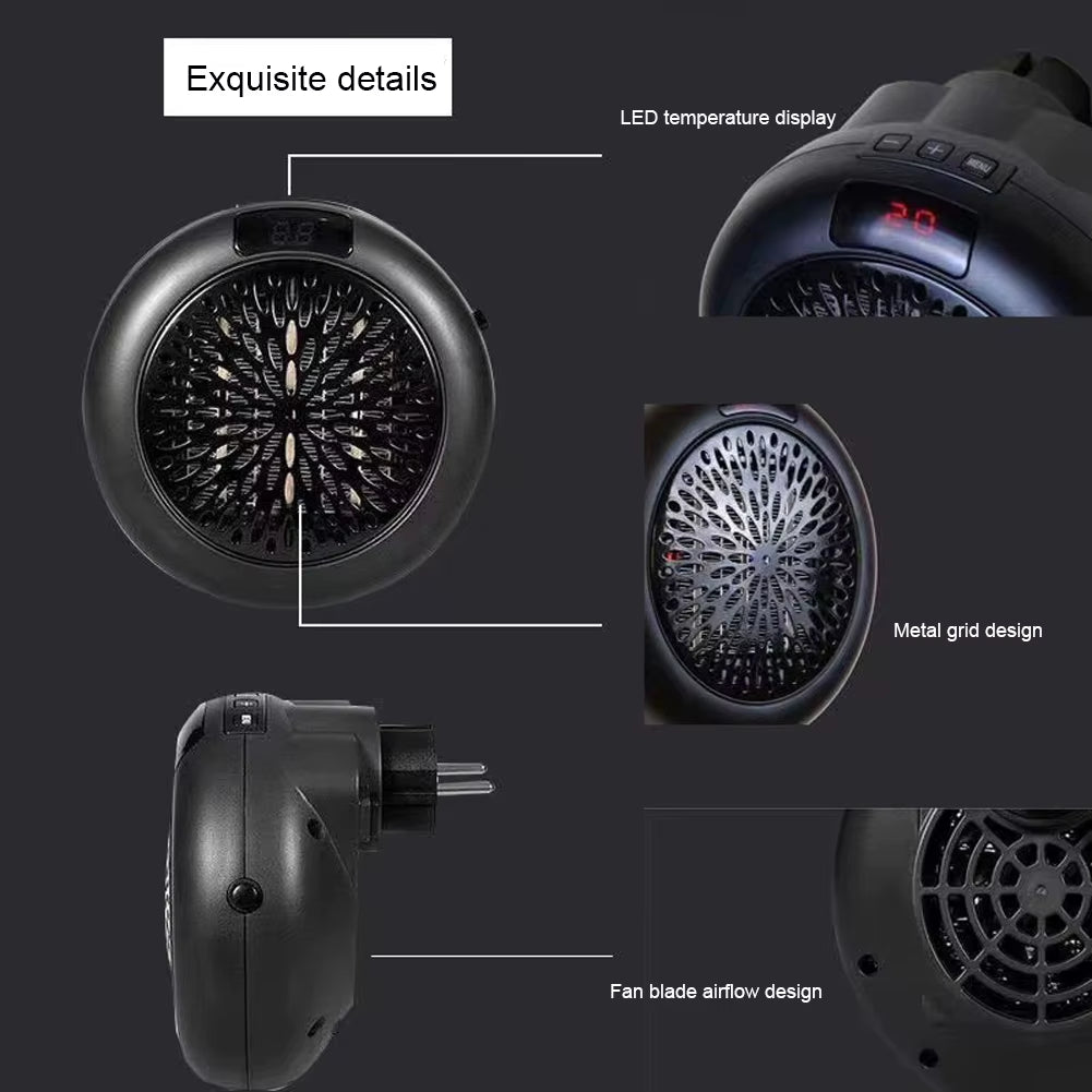 Chauffage soufflant électrique 900 Wسخان كهربائي بمروحة 900 وات
