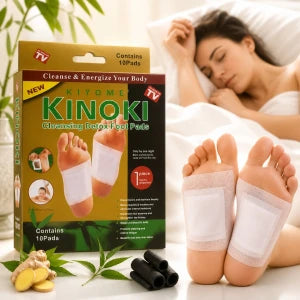 Kinoki Patch adhésif لاصقة كينوكي لإزالة السموم من القدمين