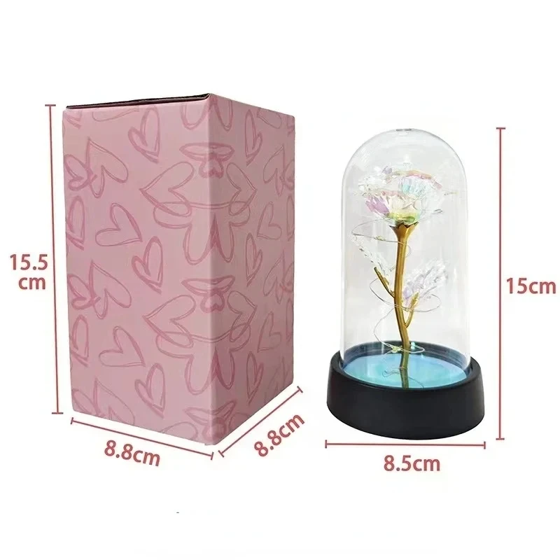 (قطعة واحدة) وردة رومانسية مزينة - Romantic Decorative Rose
