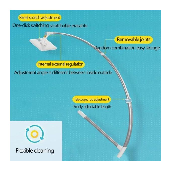 Outil d’Essuyage de Verre Double Face أداة مسح الزجاج ذات الوجهين