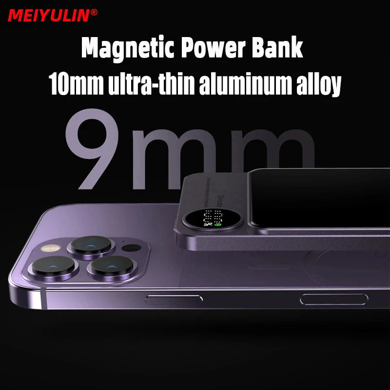 Batterie externe 20000mah شاحن لاسلكي قوة البنك