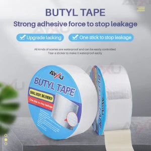 Glo butly type شريط مطاطي بوتيل مقاوم للماء