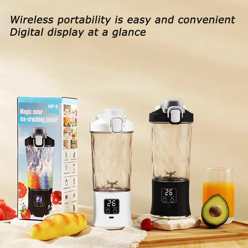 Extracteur de jus portable de 600 ml كوب عصارة محمول سعة 600 مل