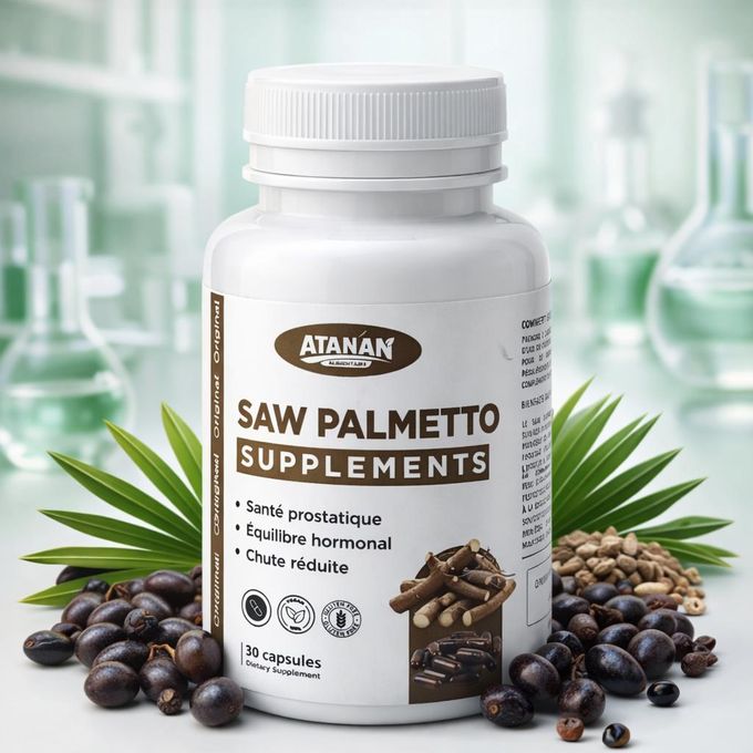 Saw Palmetto مكمل غذائي لصحة البروستاتا والتوازن الهرموني