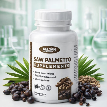 Saw Palmetto مكمل غذائي لصحة البروستاتا والتوازن الهرموني