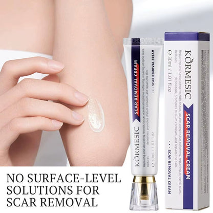 Crème apaisante pour cicatrices visage et corps كريم ومهدئ للندبات للوجه والجسم