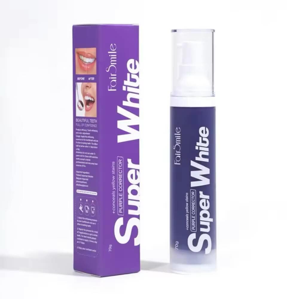 Super White معجون أسنان