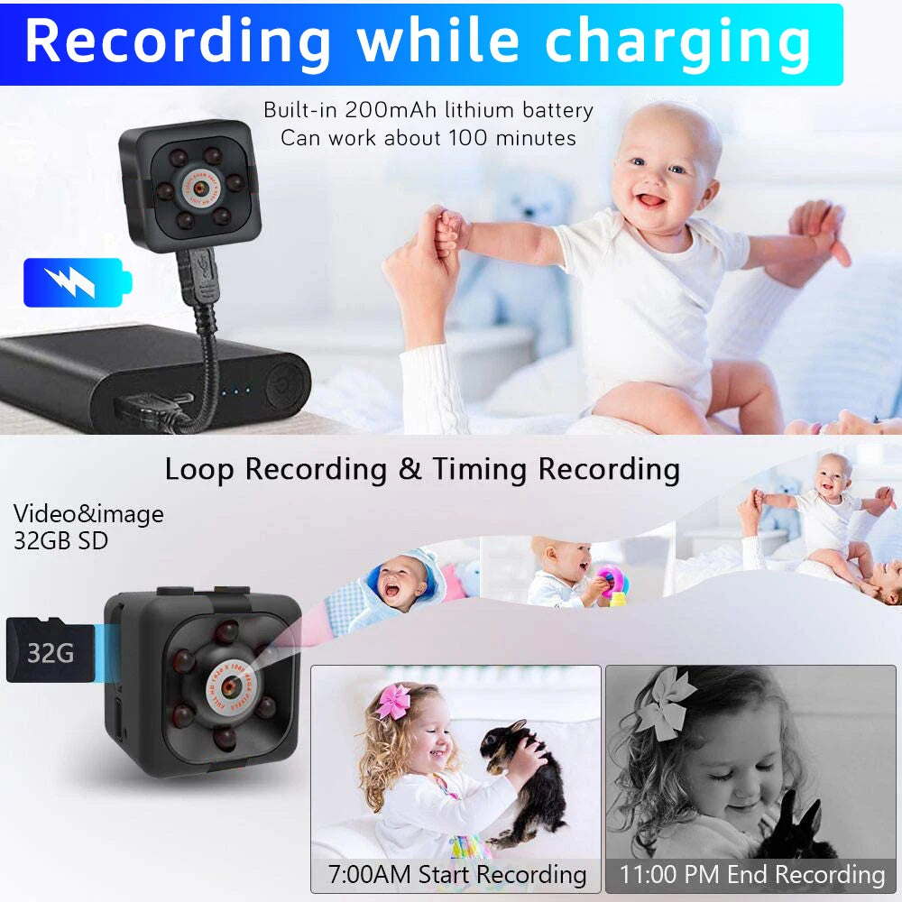 SQ11 HD 1080P كاميرا صغيرة